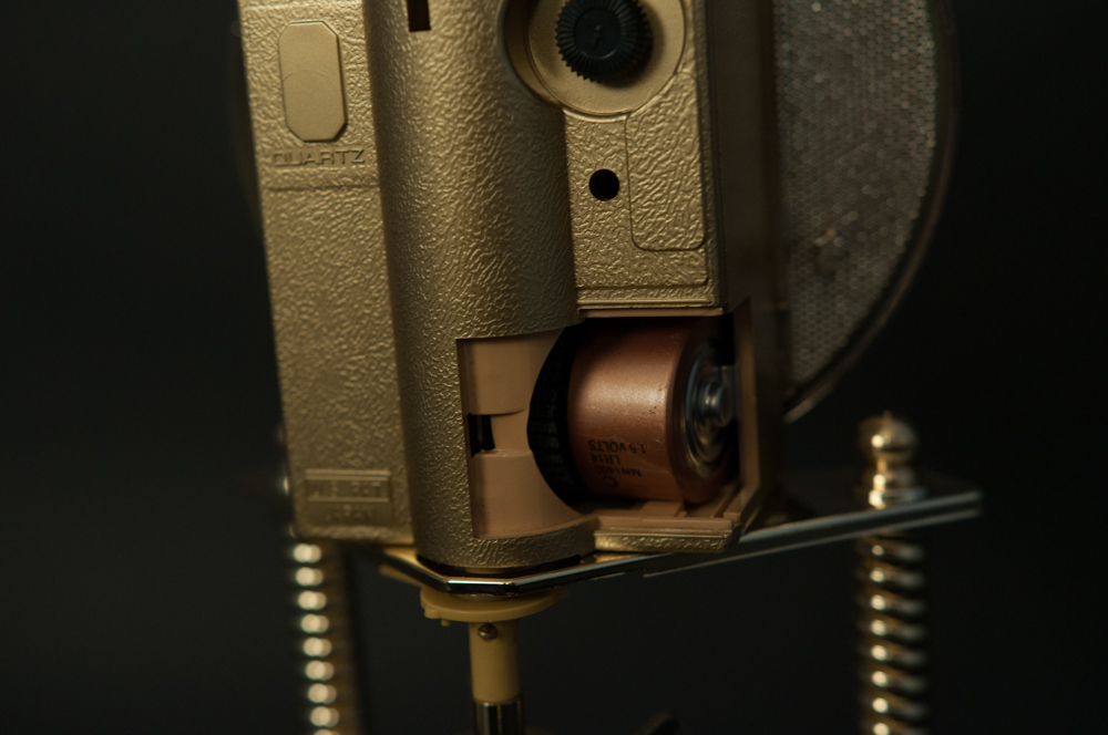 Elgin Table Clock with Glass Dome