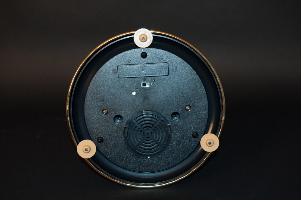 Elgin Table Clock with Glass Dome