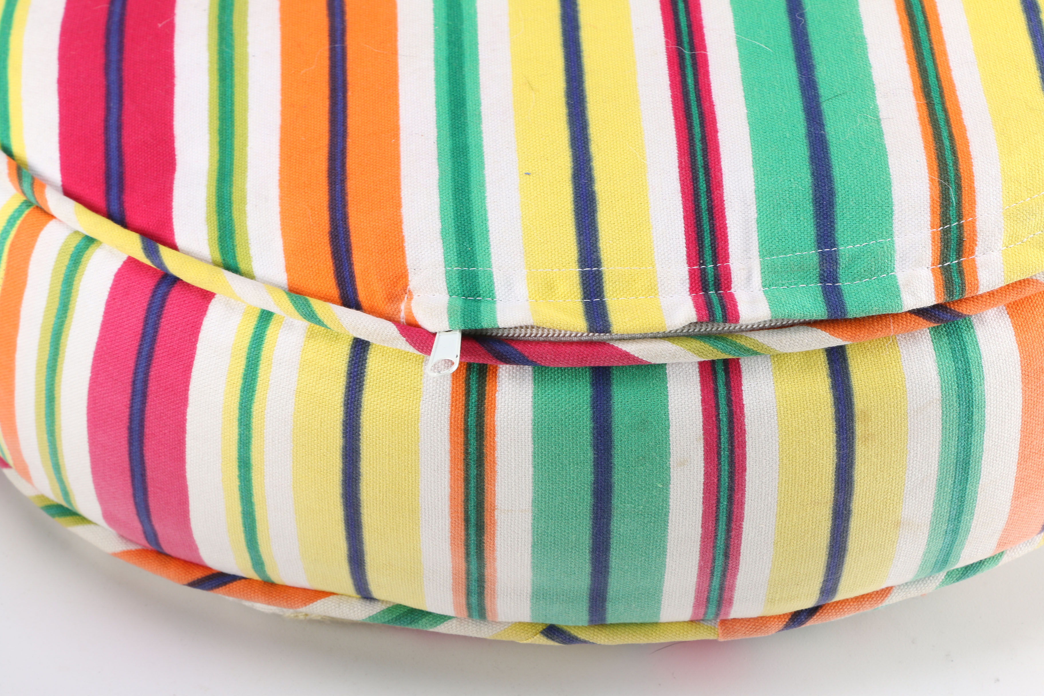 Group of Embroidered Throw Pillows