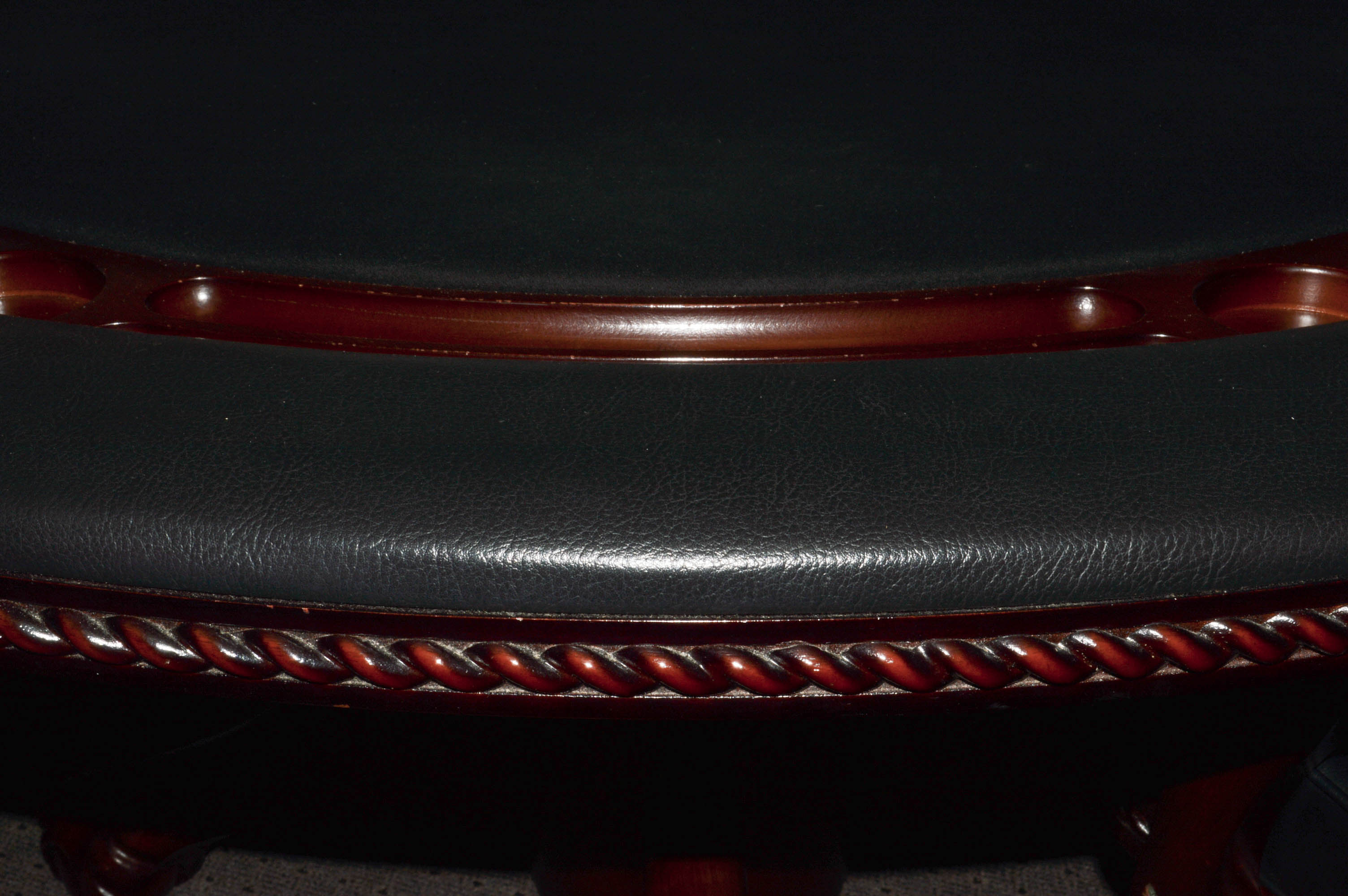 Poker Table with Six Arm Chairs