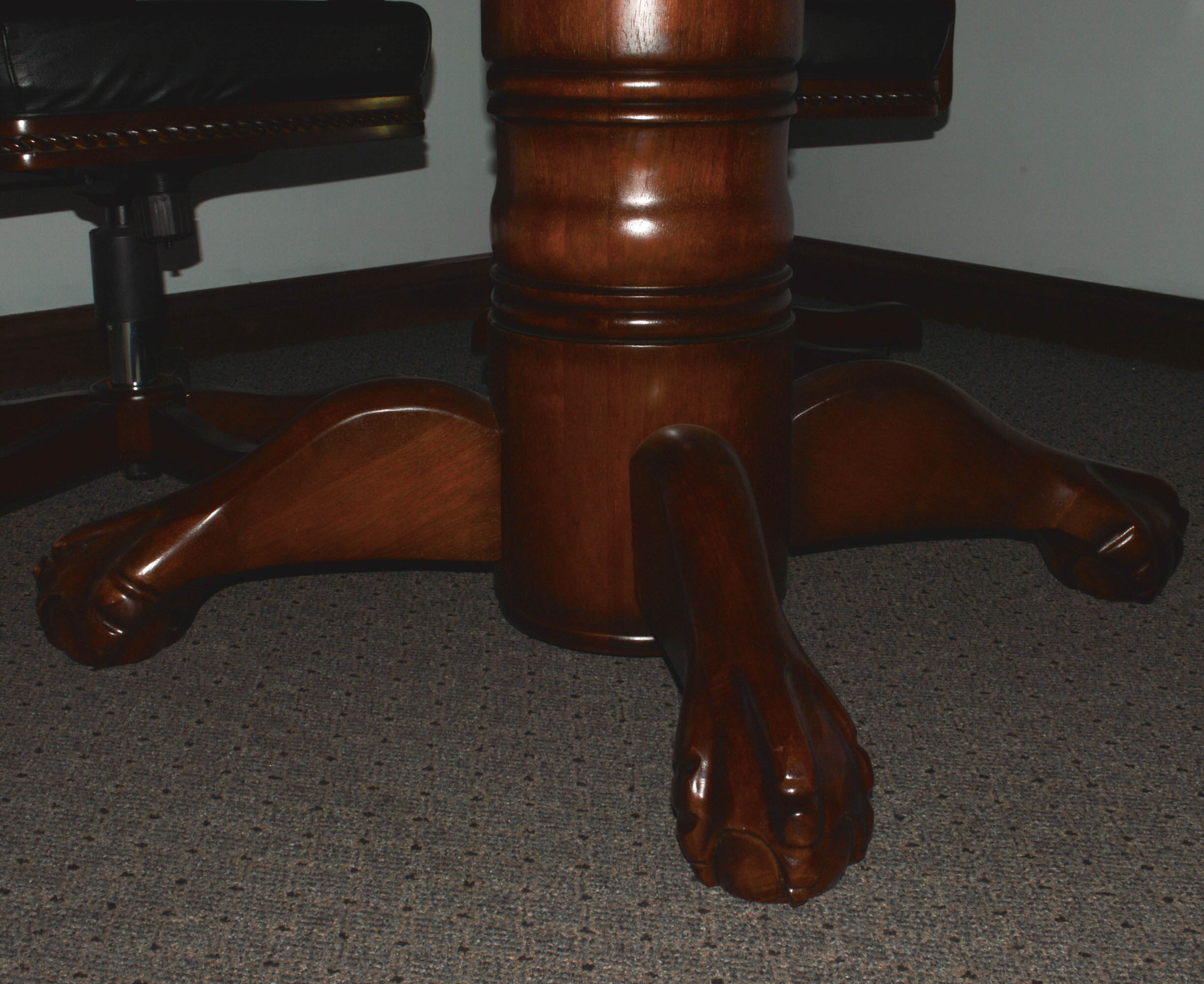 Poker Table with Six Arm Chairs