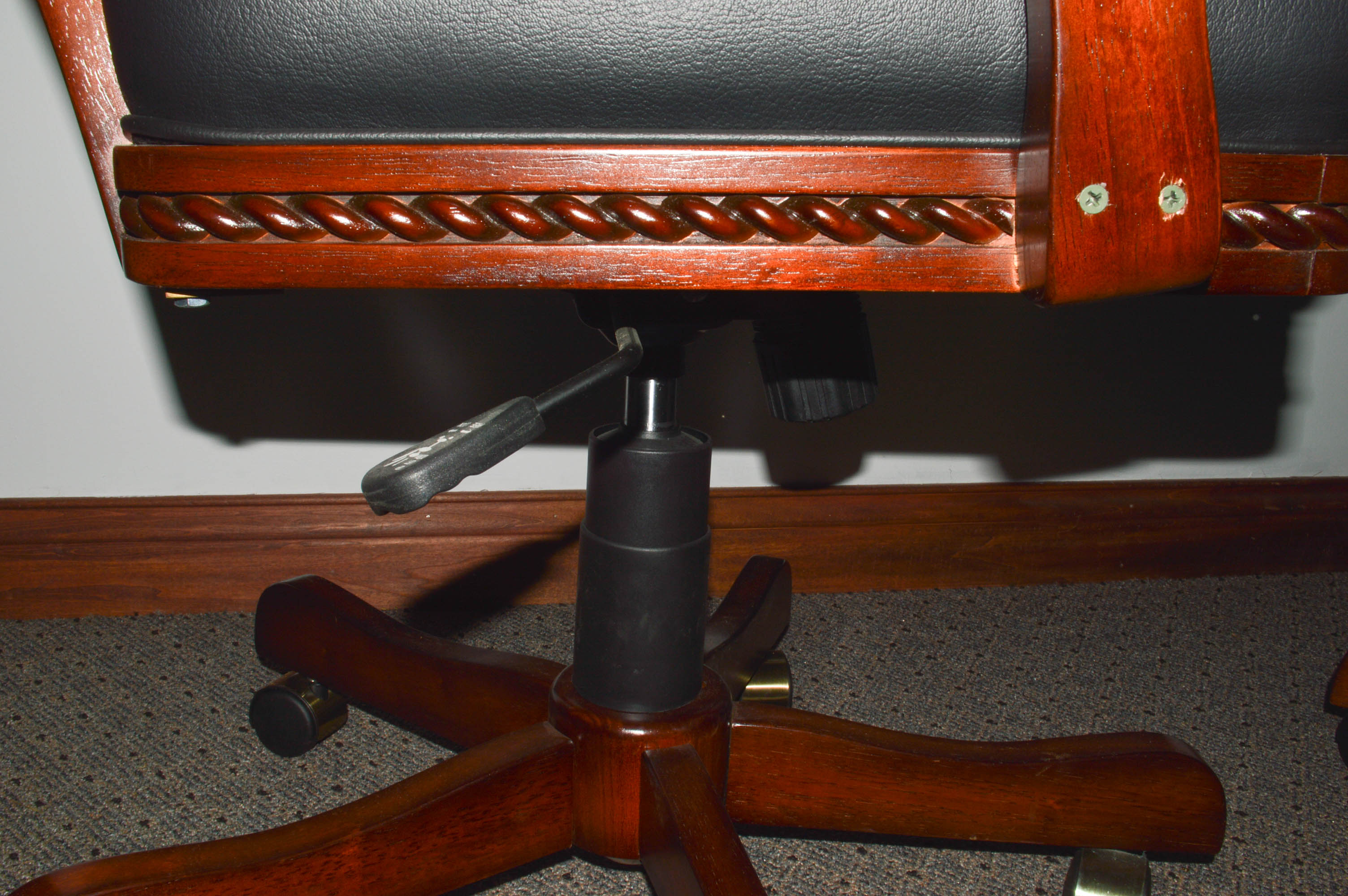 Poker Table with Six Arm Chairs