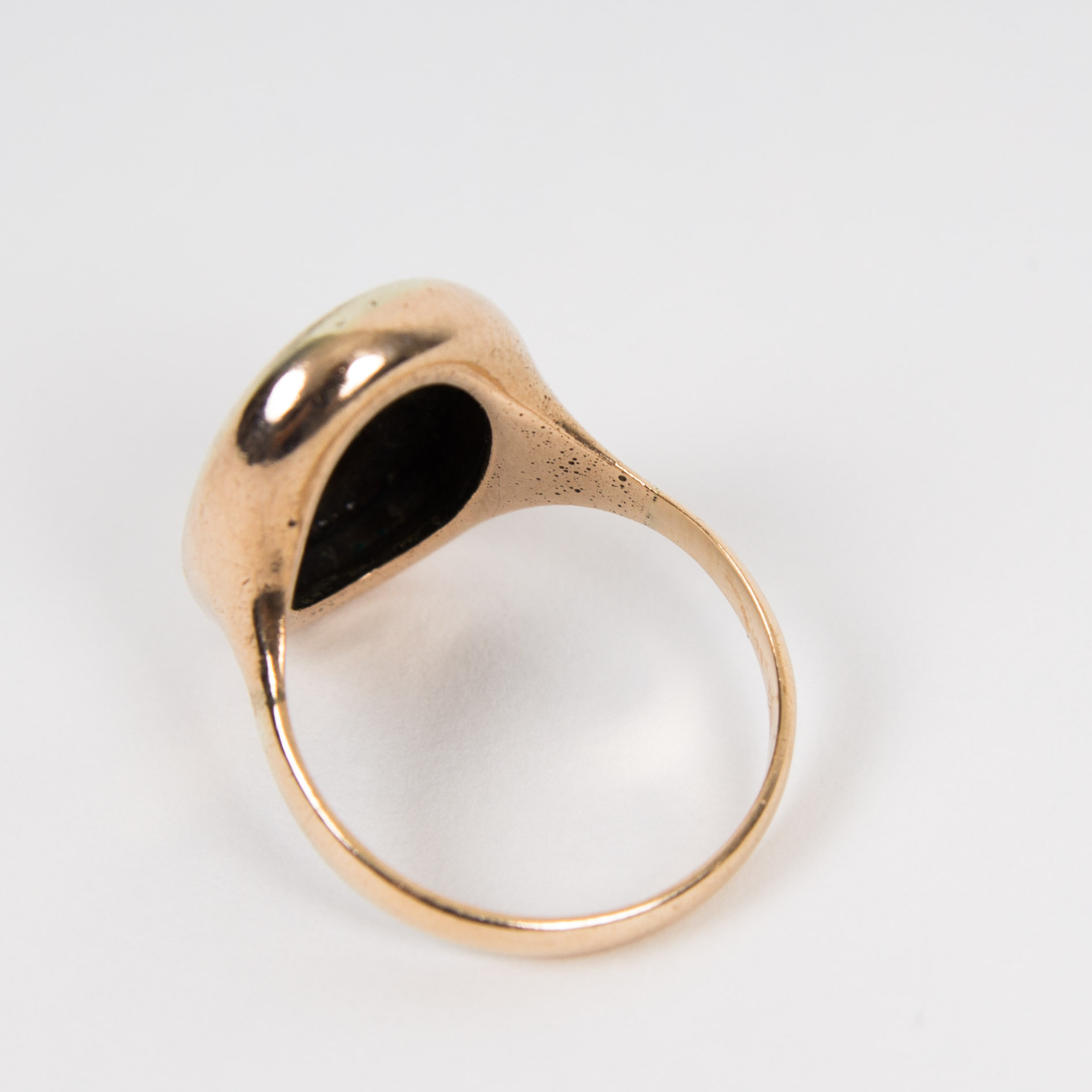 10K Gold Fill Ring with Diamond