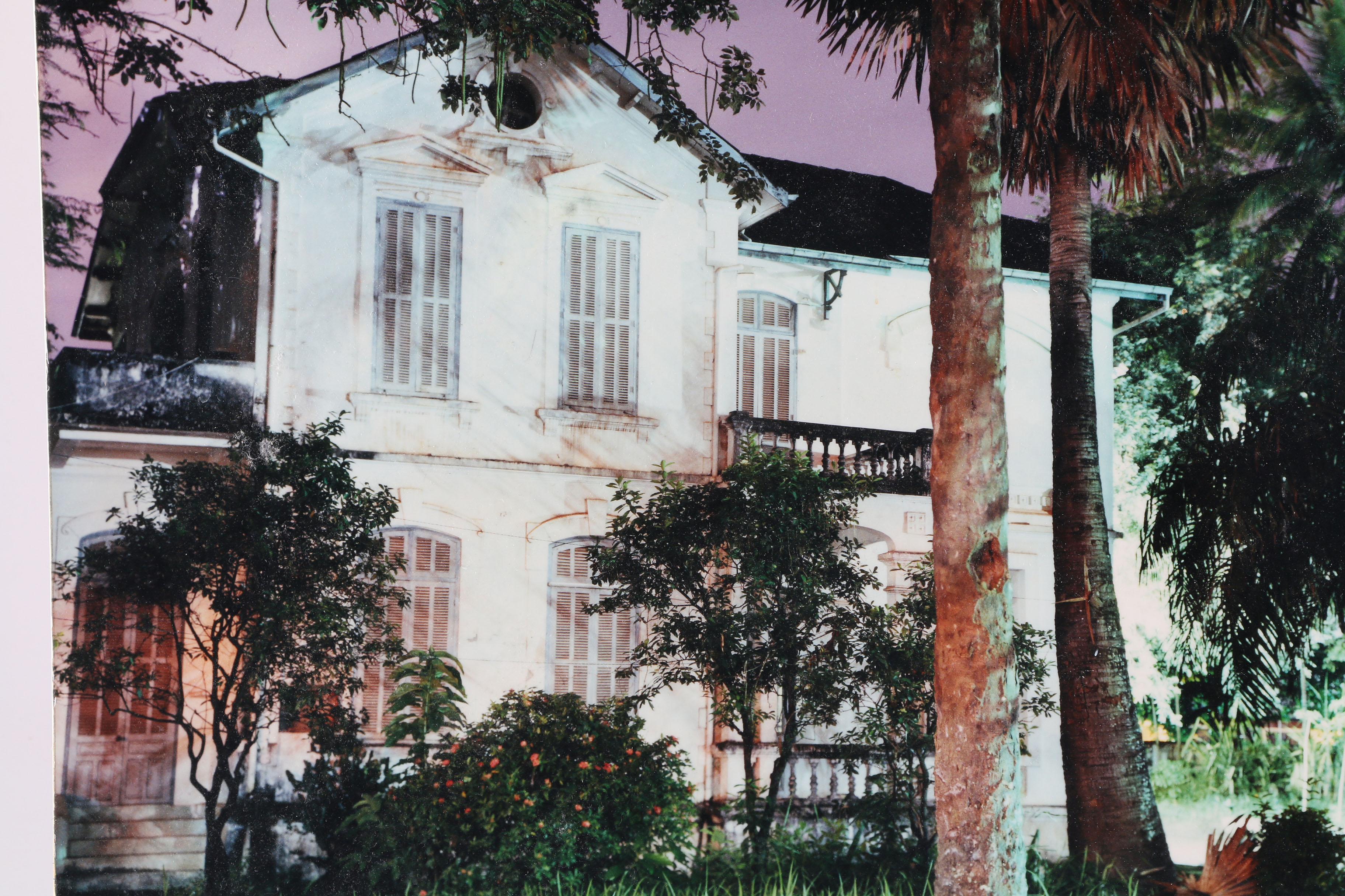 Limited Edition Photographic Print "Colonial House Vientaine Laos 2001"