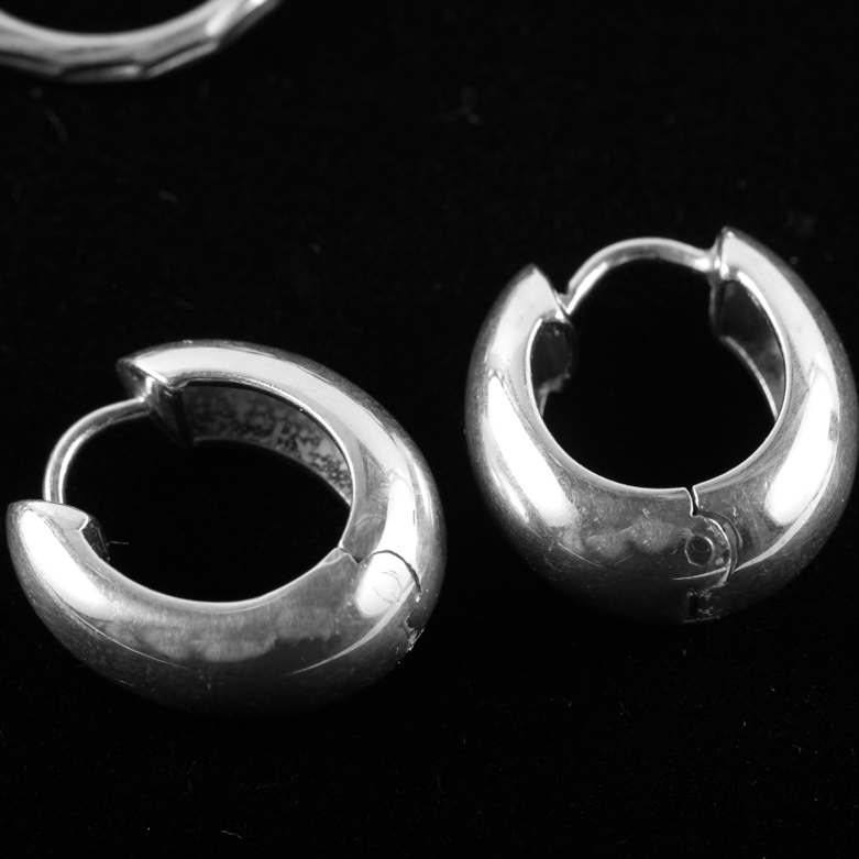 Assortment of Sterling Silver Earrings