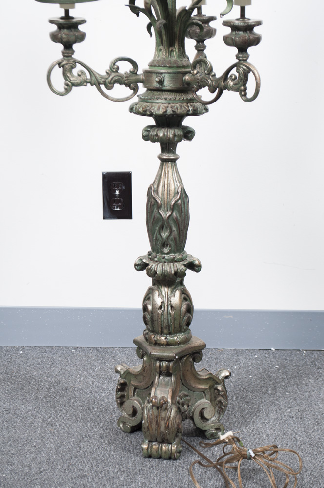 Vintage Rennaisance Style Lamp