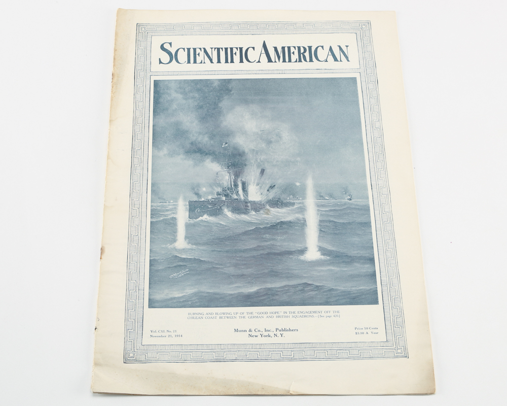 Smithsonian and Antique Scientific American Magazines