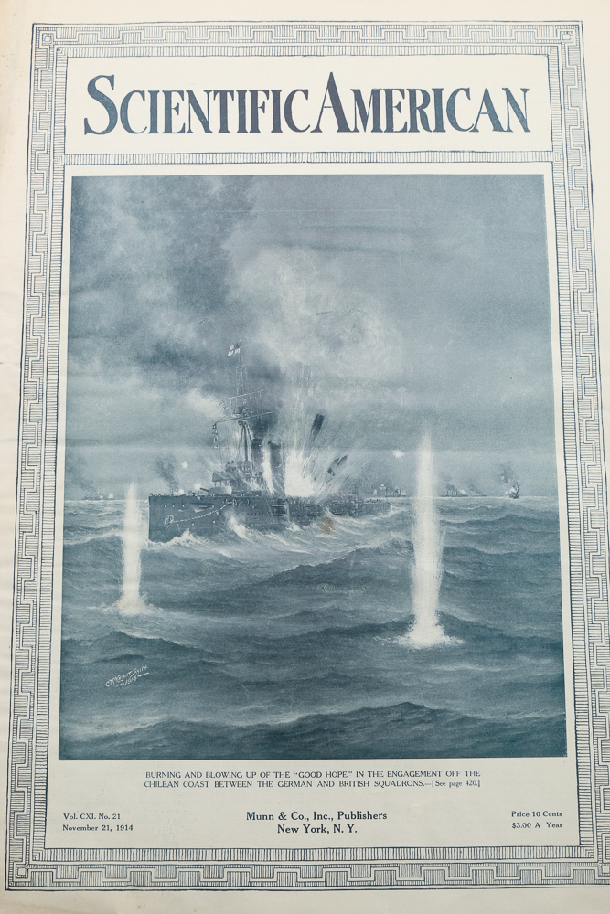 Smithsonian and Antique Scientific American Magazines