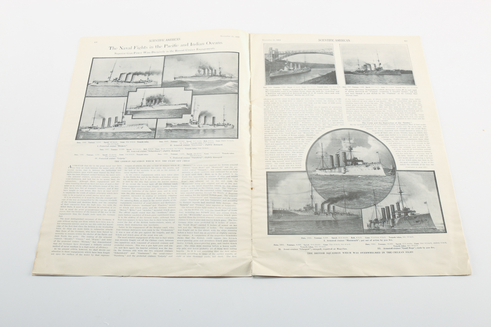Smithsonian and Antique Scientific American Magazines