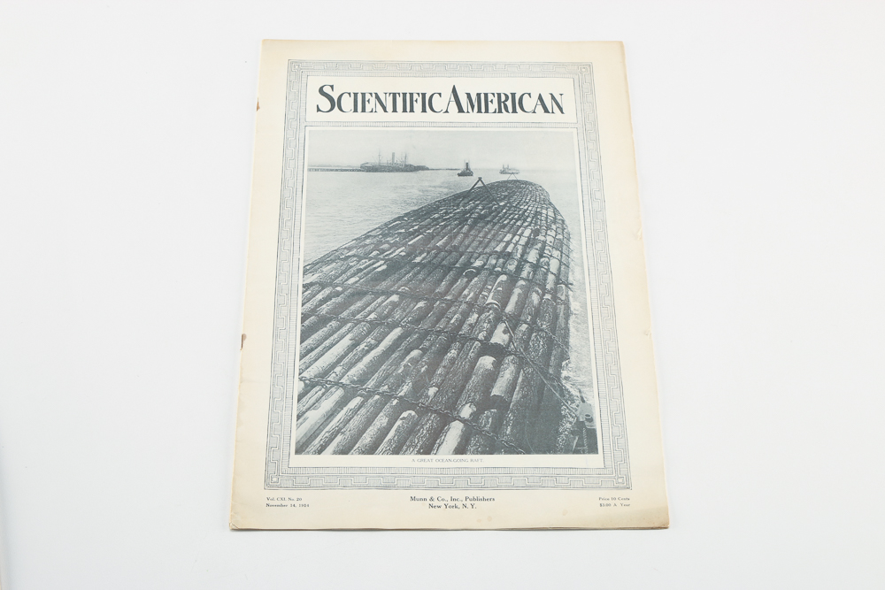 Smithsonian and Antique Scientific American Magazines