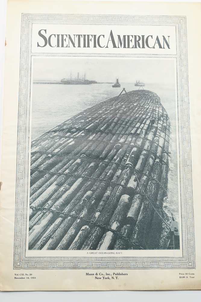 Smithsonian and Antique Scientific American Magazines