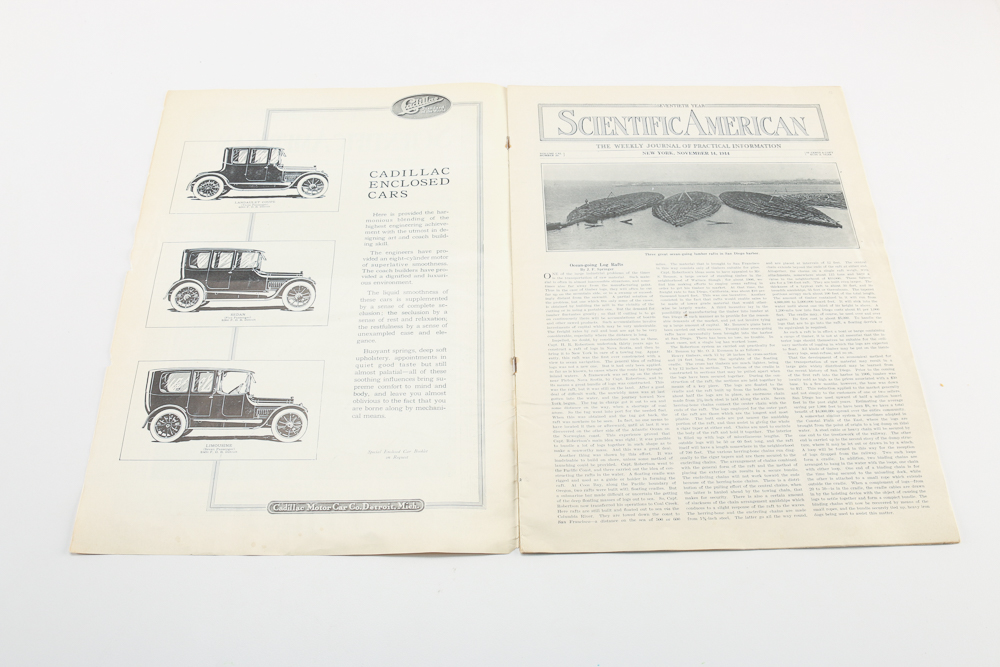 Smithsonian and Antique Scientific American Magazines