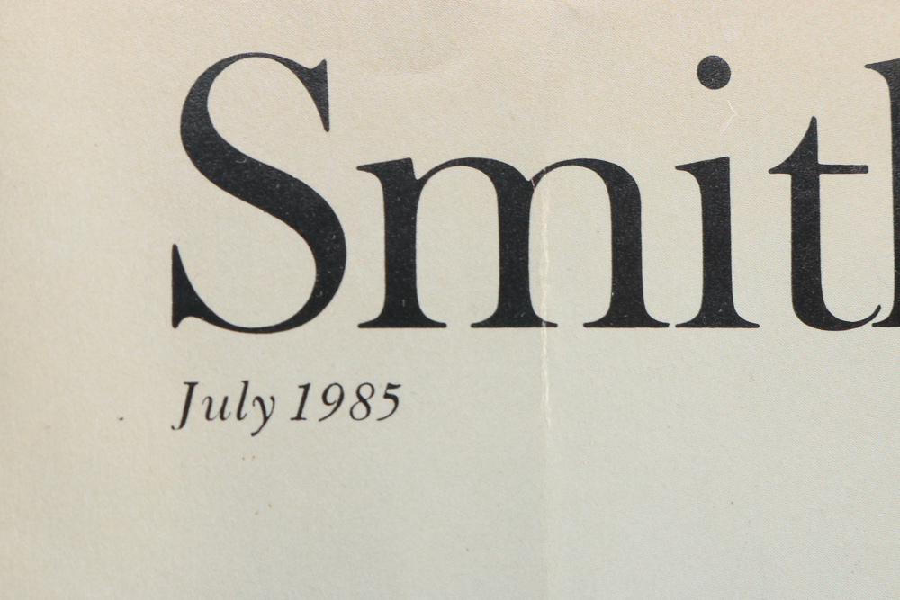 Smithsonian and Antique Scientific American Magazines