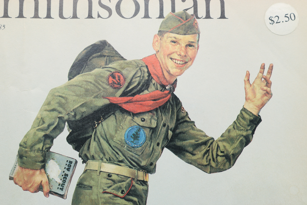 Smithsonian and Antique Scientific American Magazines