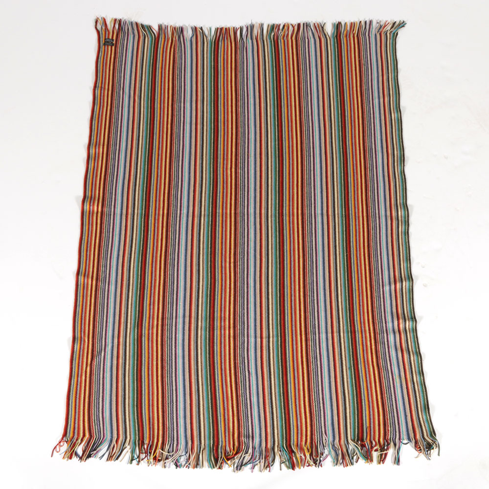 Barneys New York 100% Lambs Wool Throw