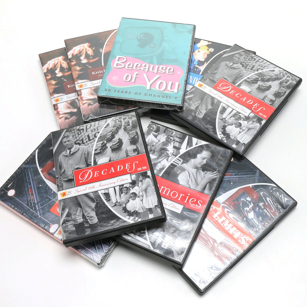 Six St. Louis KETC Channel Nine DVDs