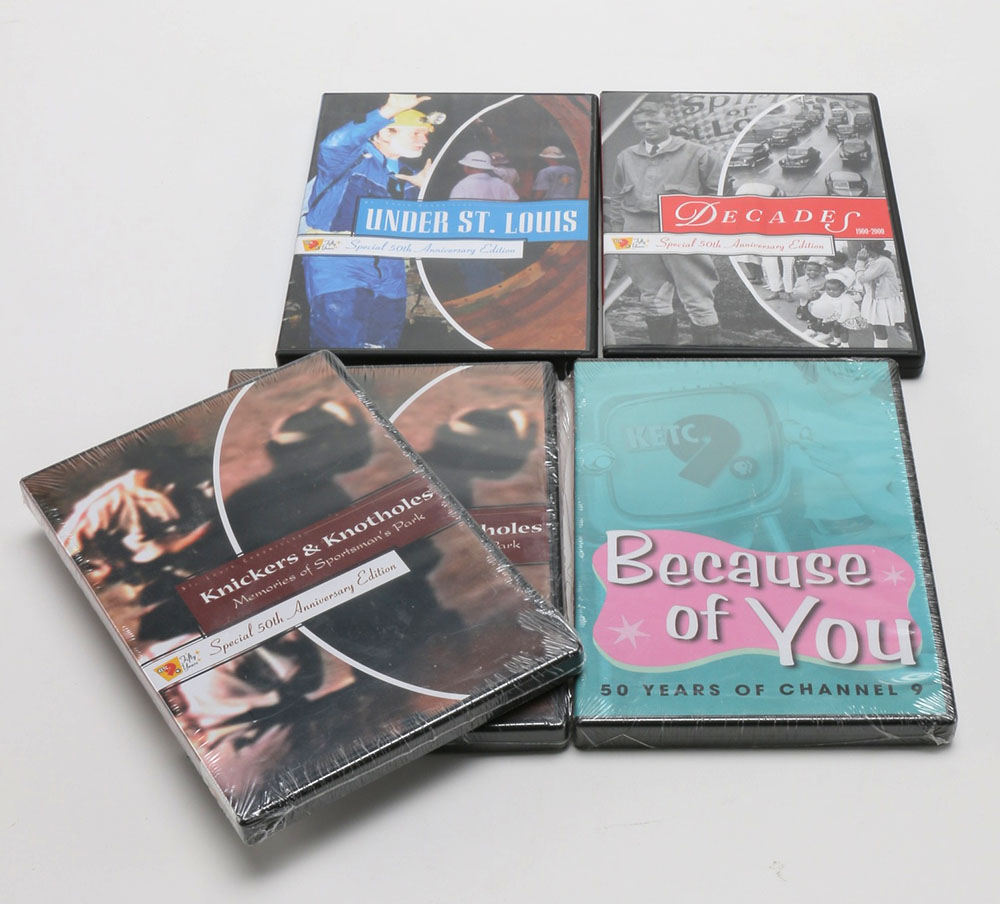 Six St. Louis KETC Channel Nine DVDs
