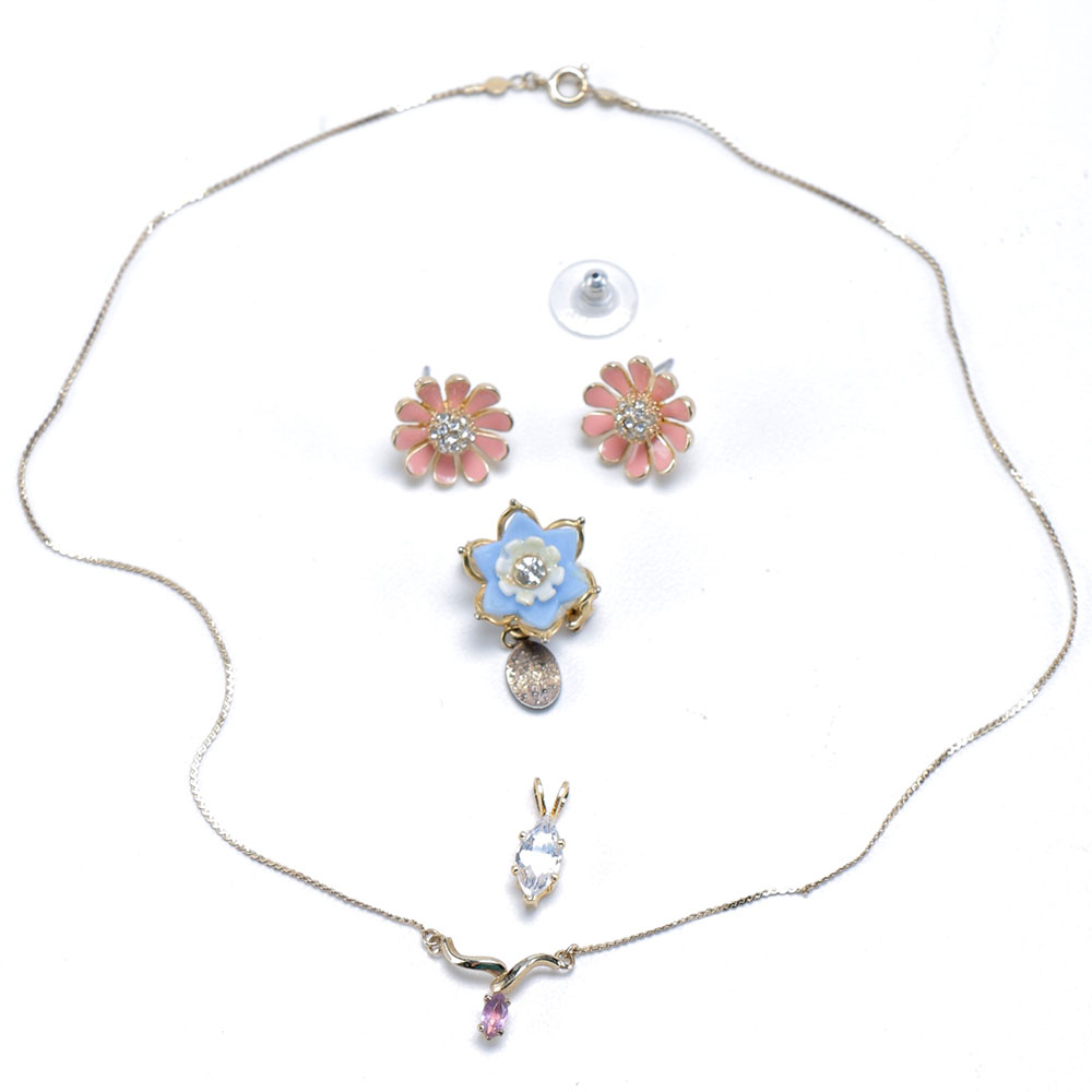 Collection of Costume and Gold Filled Jewelry