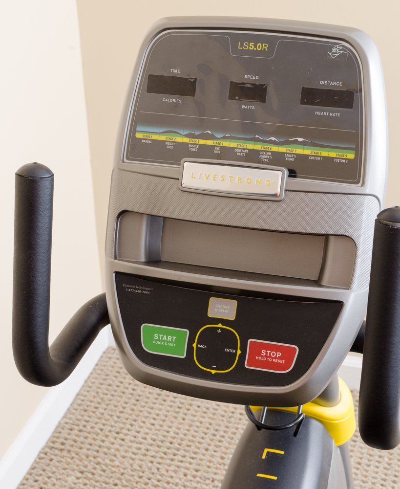 Livestrong "LS5.0R" Recumbent Exercise Bike