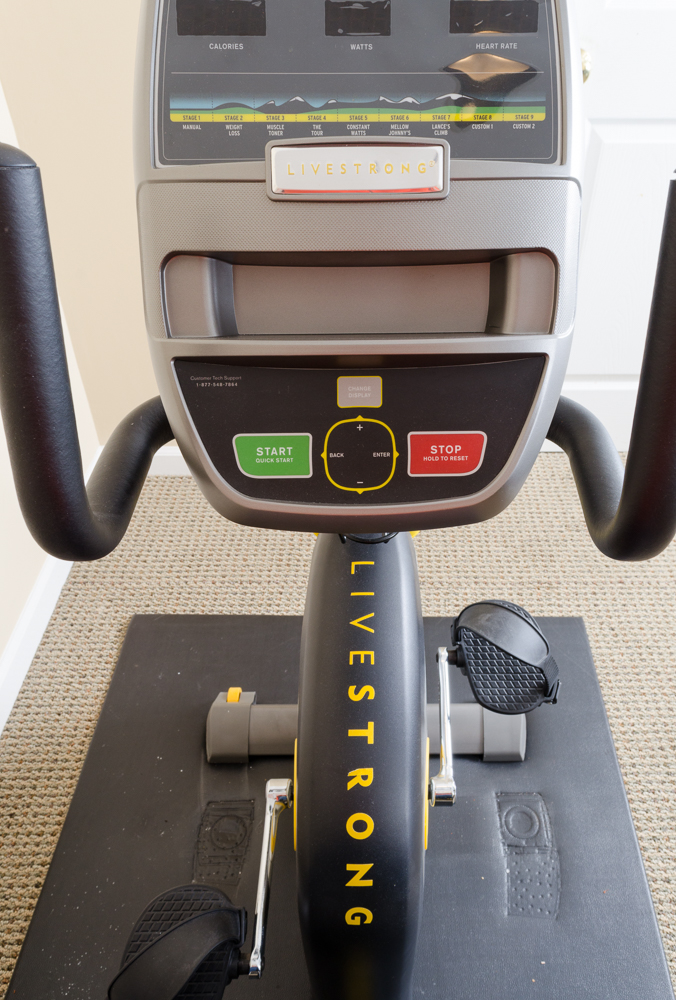 Livestrong "LS5.0R" Recumbent Exercise Bike