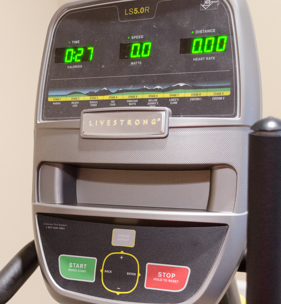 Livestrong "LS5.0R" Recumbent Exercise Bike