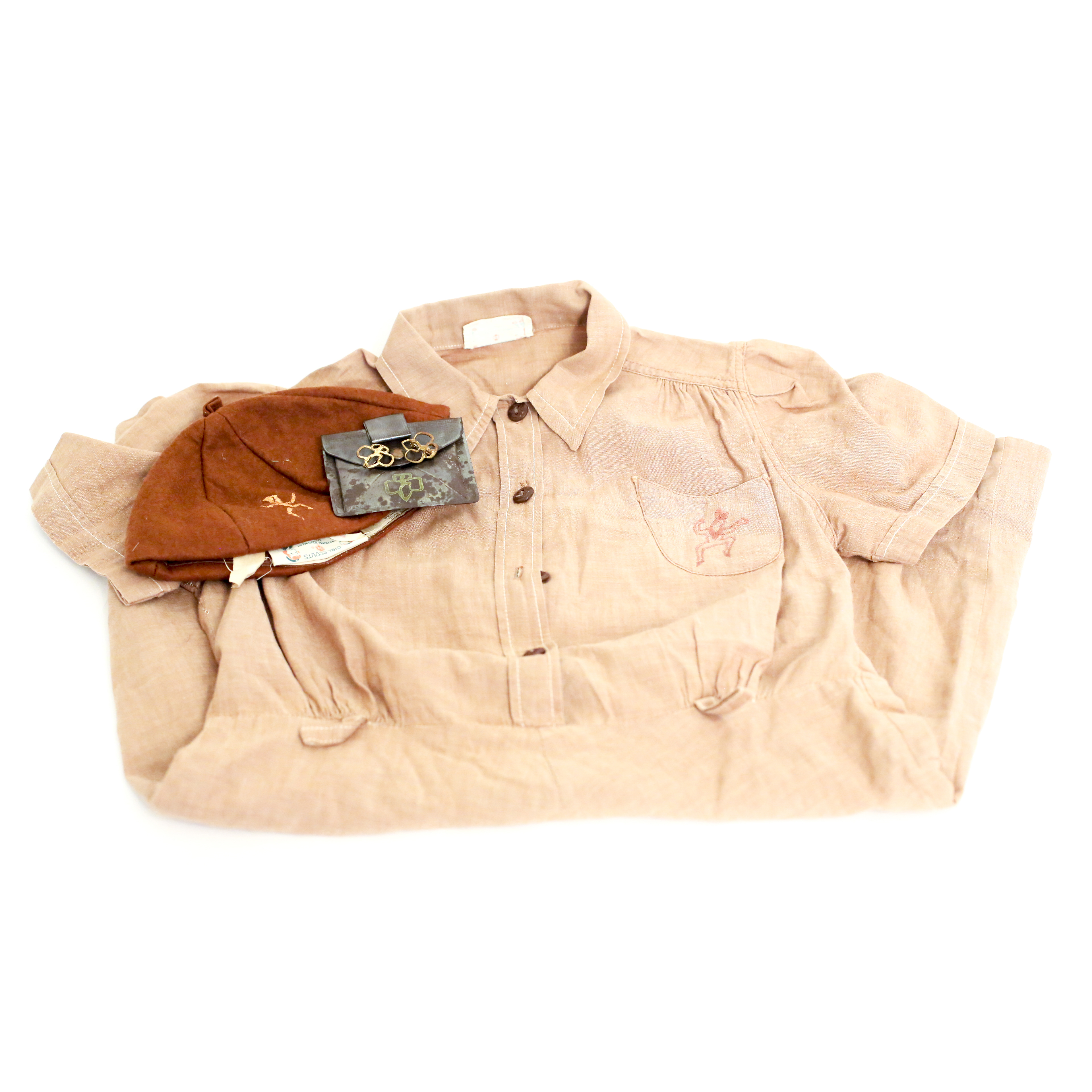 Vintage 1950s Brownie Uniform