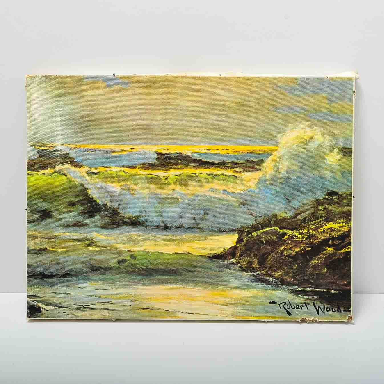 Robert W. Wood "Surfside" Reproduction Canvas Print