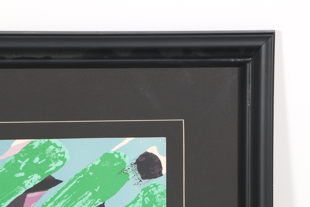 Karel Appel Signed Limited Edition Lithograph "Walking with my Bird"