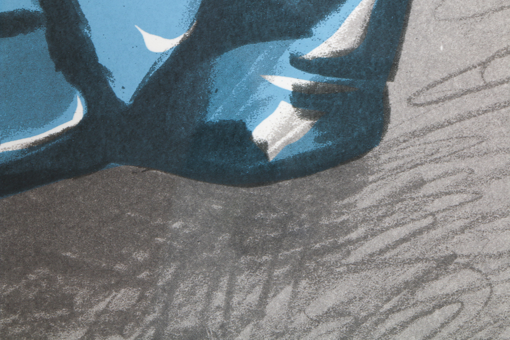 César Baldaccini Signed Limited Edition Serigraph "Automobile Compression"