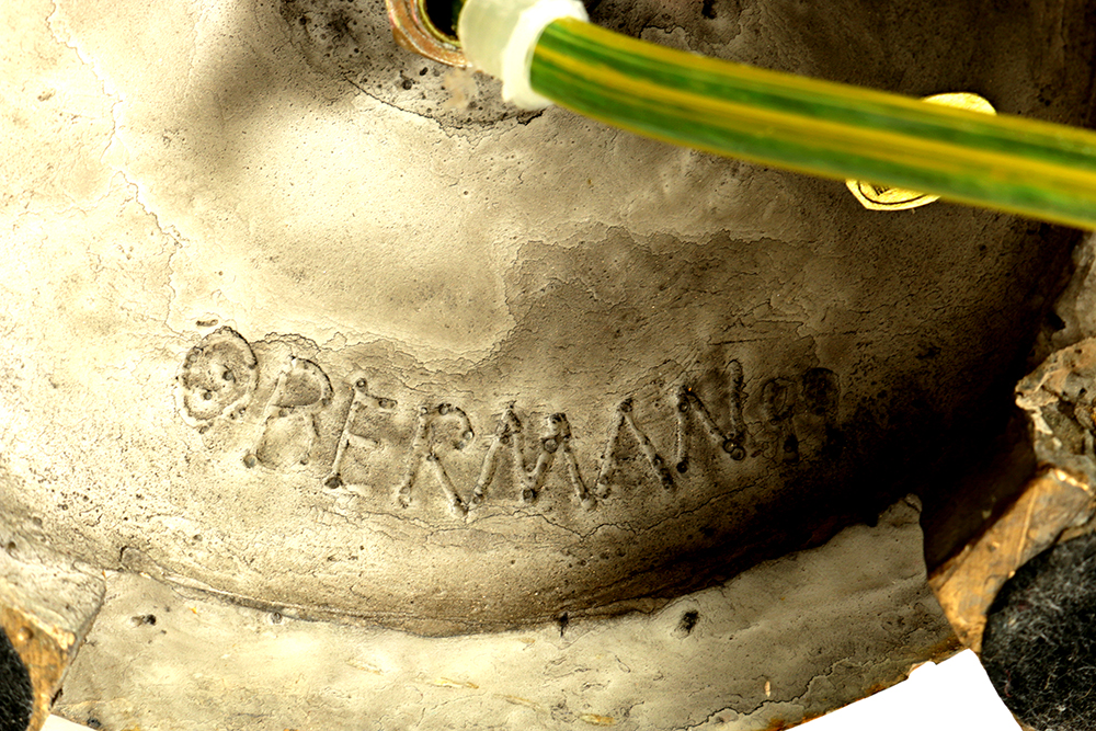 Pair Of Gold Tone Lamps