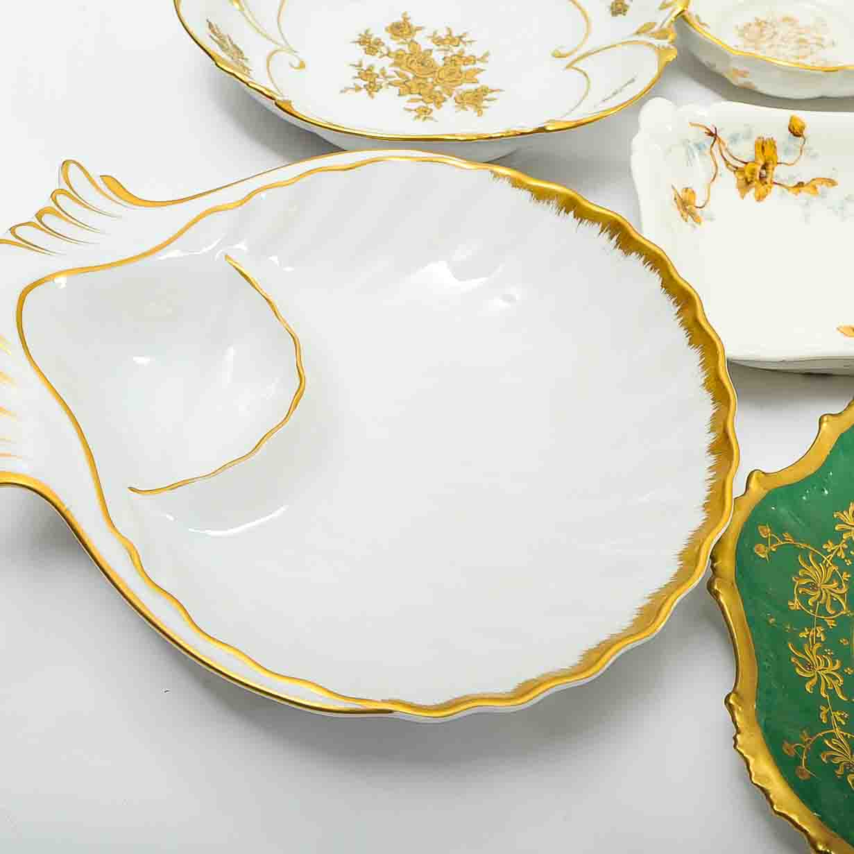 Collection of Limoges and Porcelain Tableware