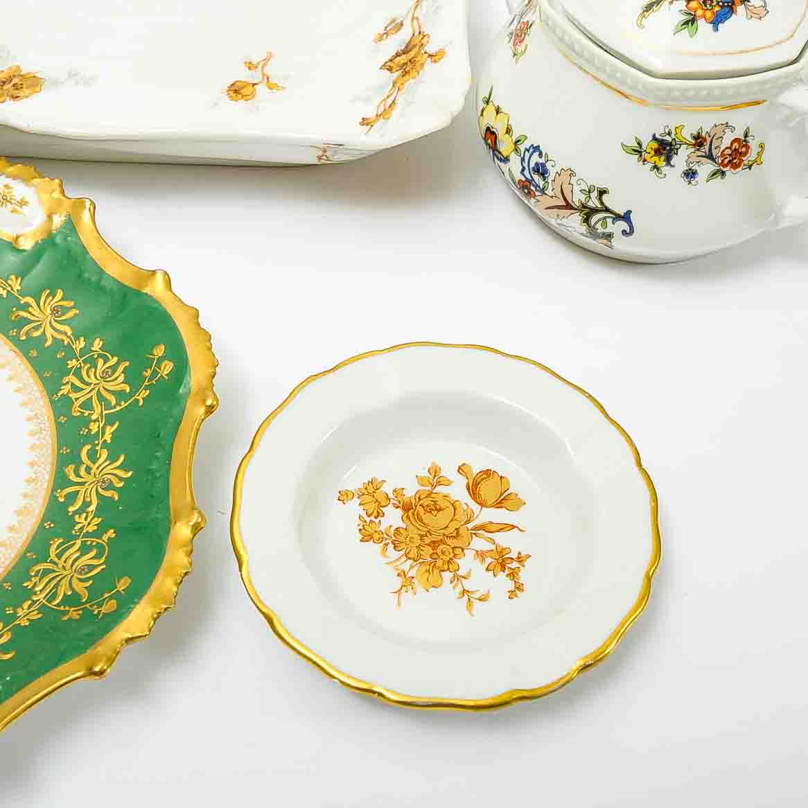 Collection of Limoges and Porcelain Tableware