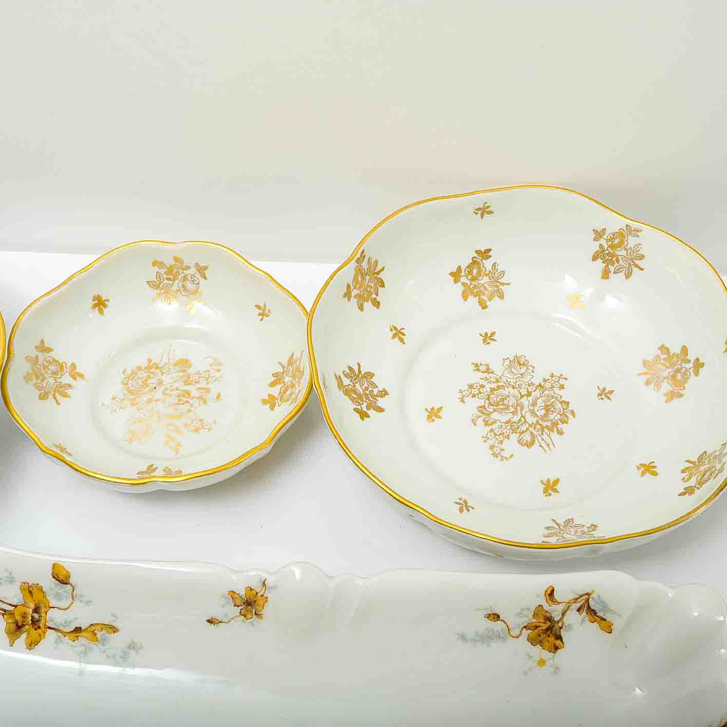 Collection of Limoges and Porcelain Tableware