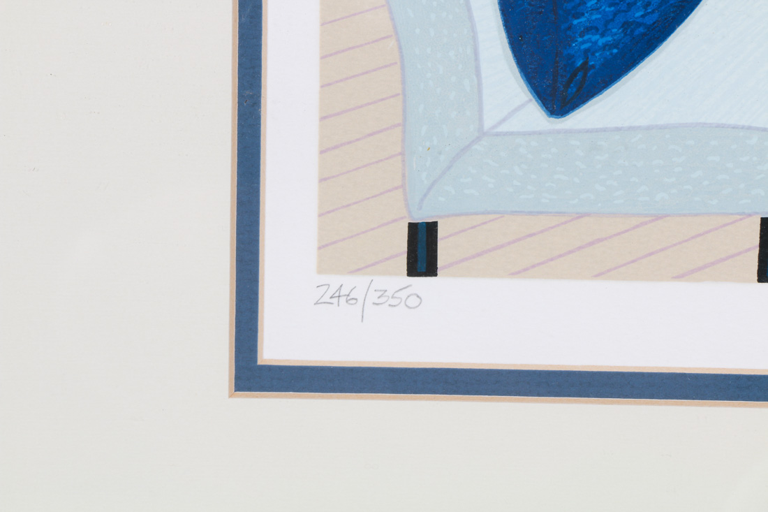 Francois Ledan Fanch Serigraph "Picasso in Paris"