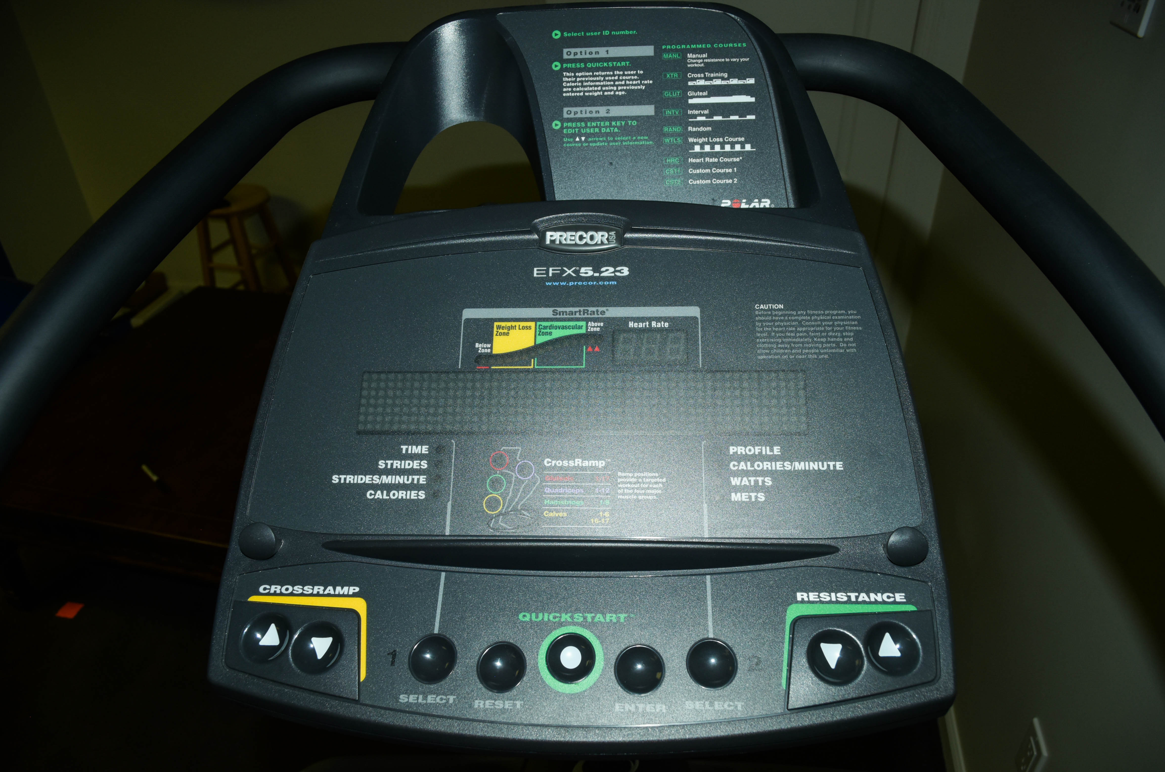 Precor EFX 5.23 Elliptical Crosstrainer