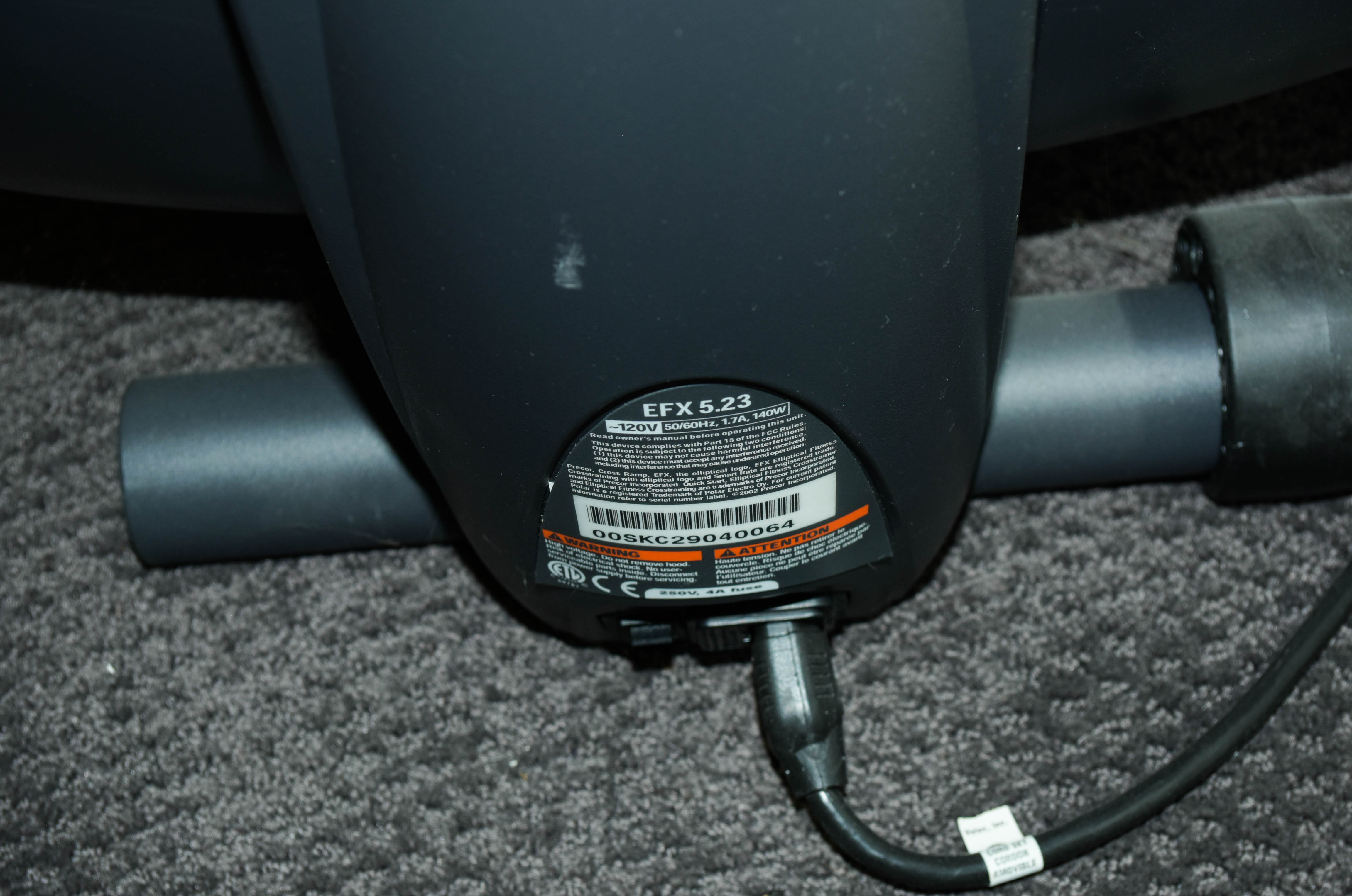 Precor EFX 5.23 Elliptical Crosstrainer