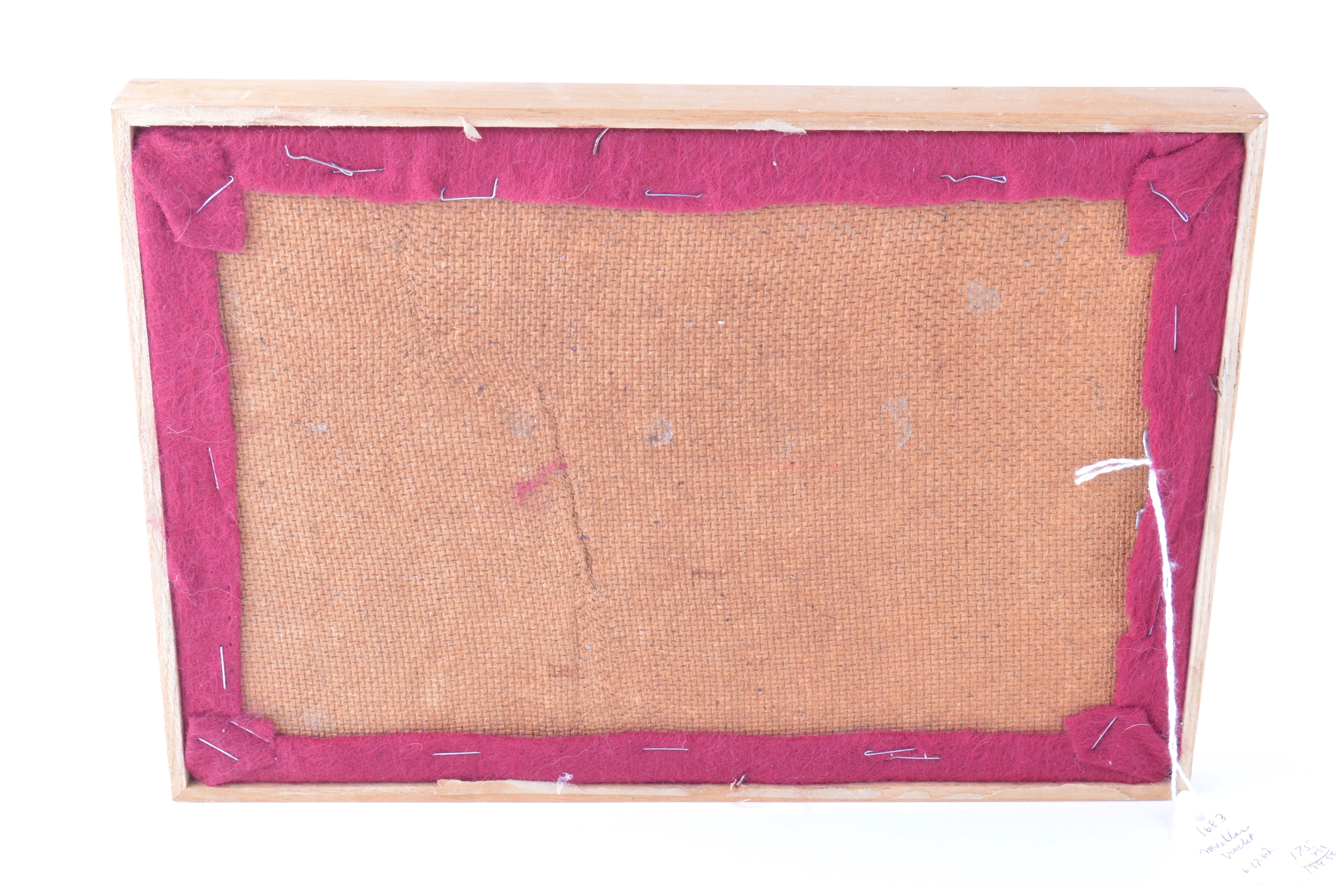 Framed Presentation of Annette Dionne Reproduction Baby Jewelry