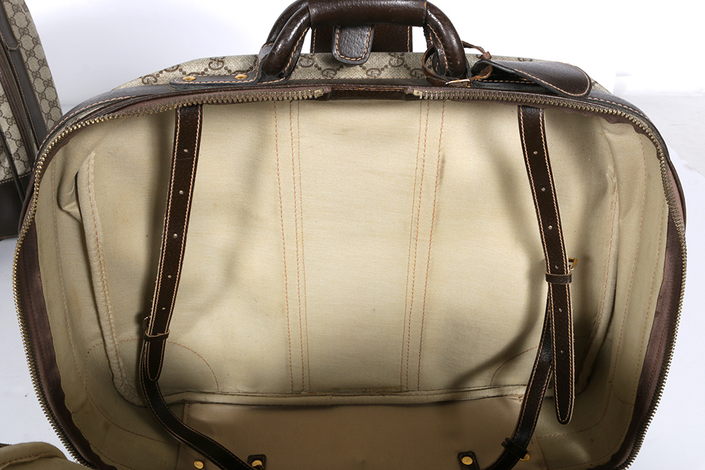 Gucci "Webbing" Luggage Set