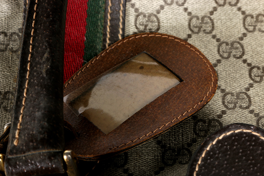 Gucci "Webbing" Luggage Set