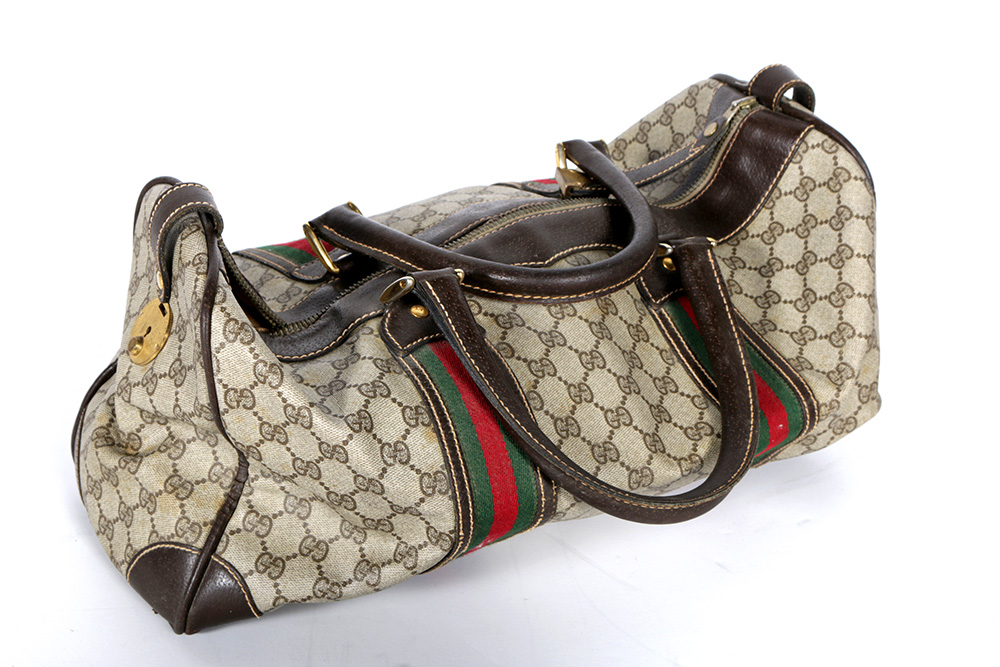 Gucci "Webbing" Luggage Set