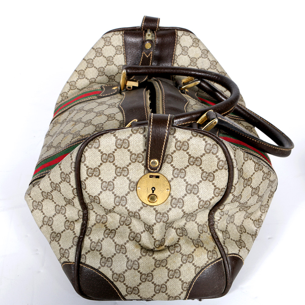 Gucci "Webbing" Luggage Set