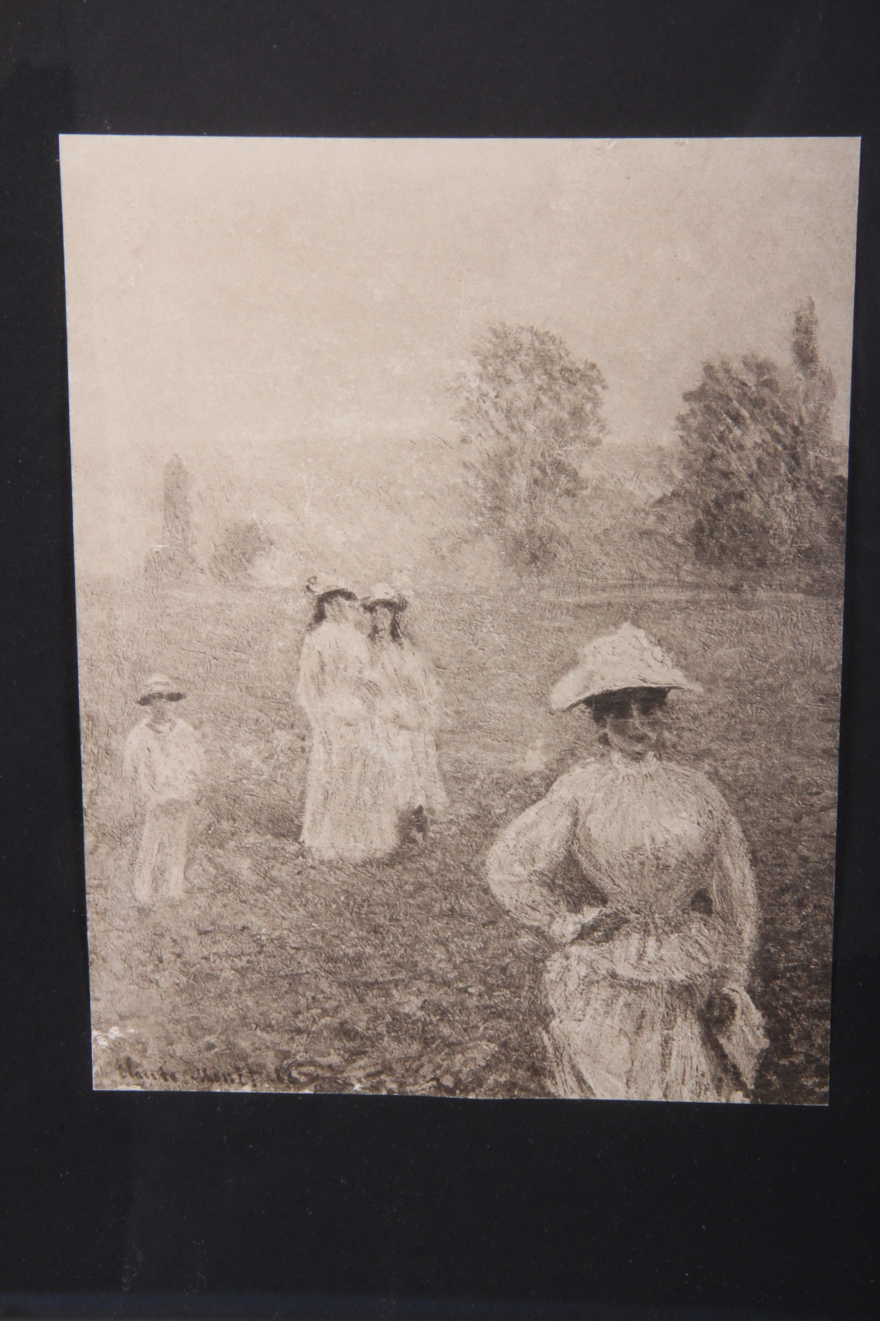 After Claude Monet "Spaziergang (Promenade Walk)" Heliogravure