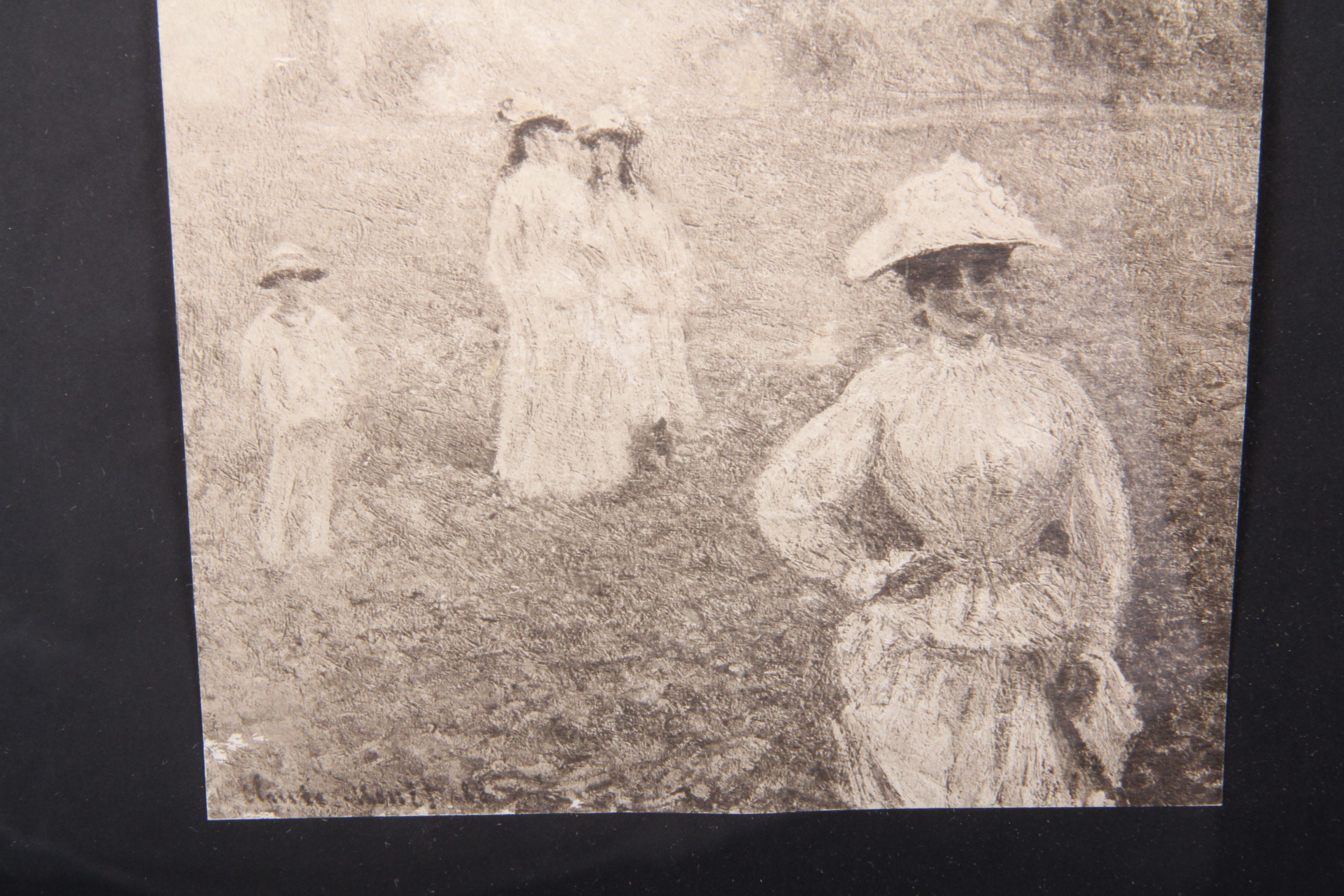 After Claude Monet "Spaziergang (Promenade Walk)" Heliogravure