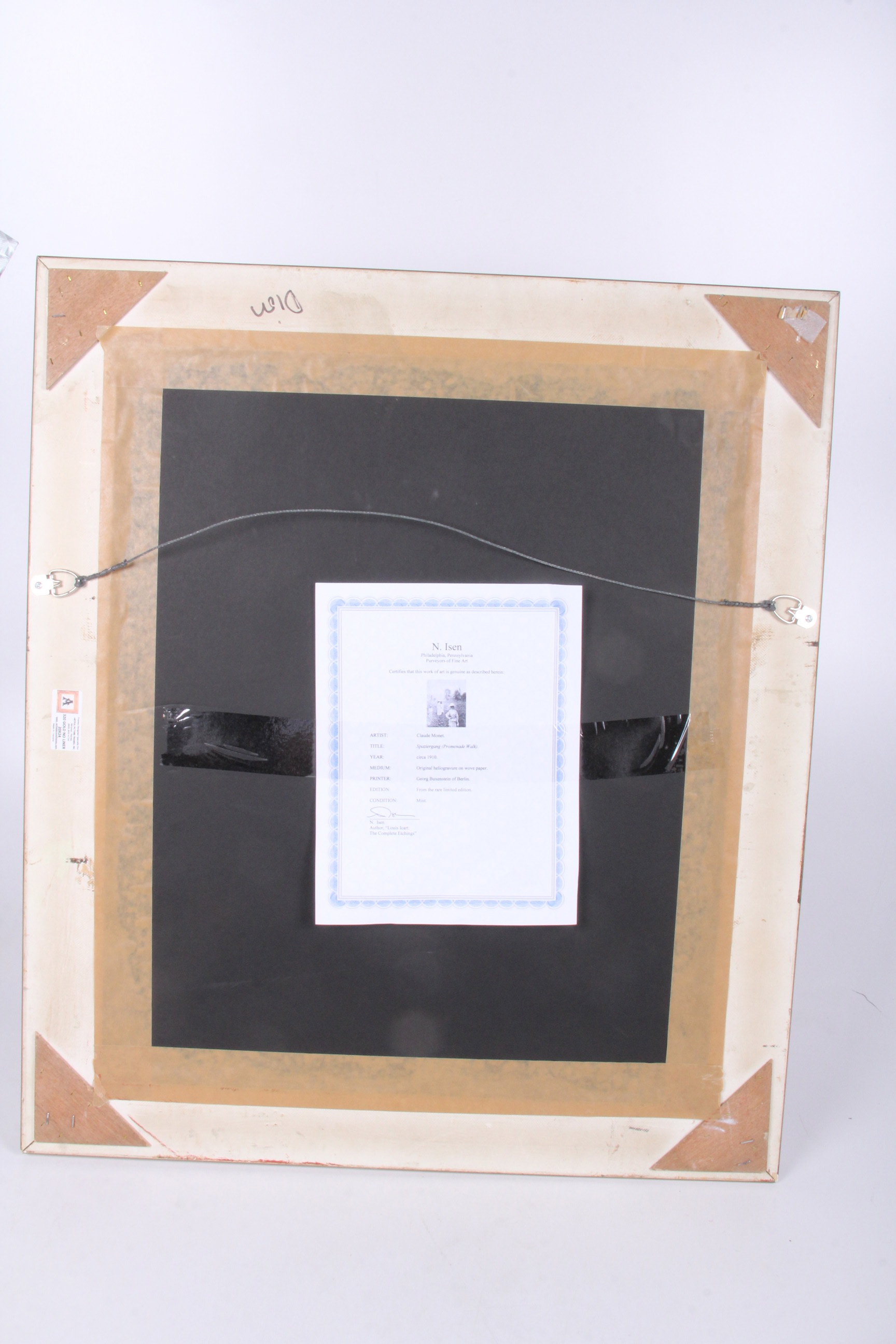 After Claude Monet "Spaziergang (Promenade Walk)" Heliogravure