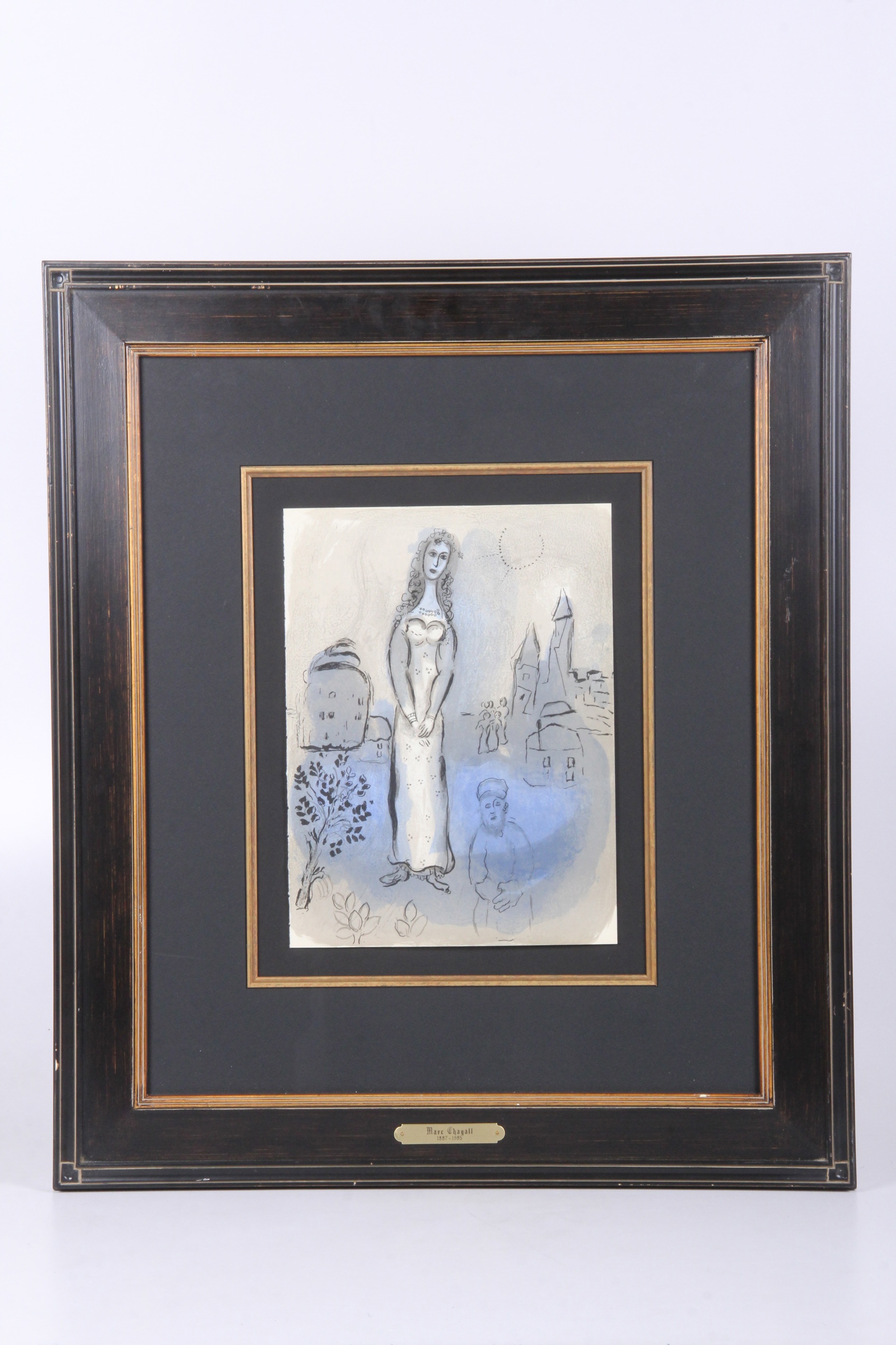 Marc Chagall Lithograph "Esther"