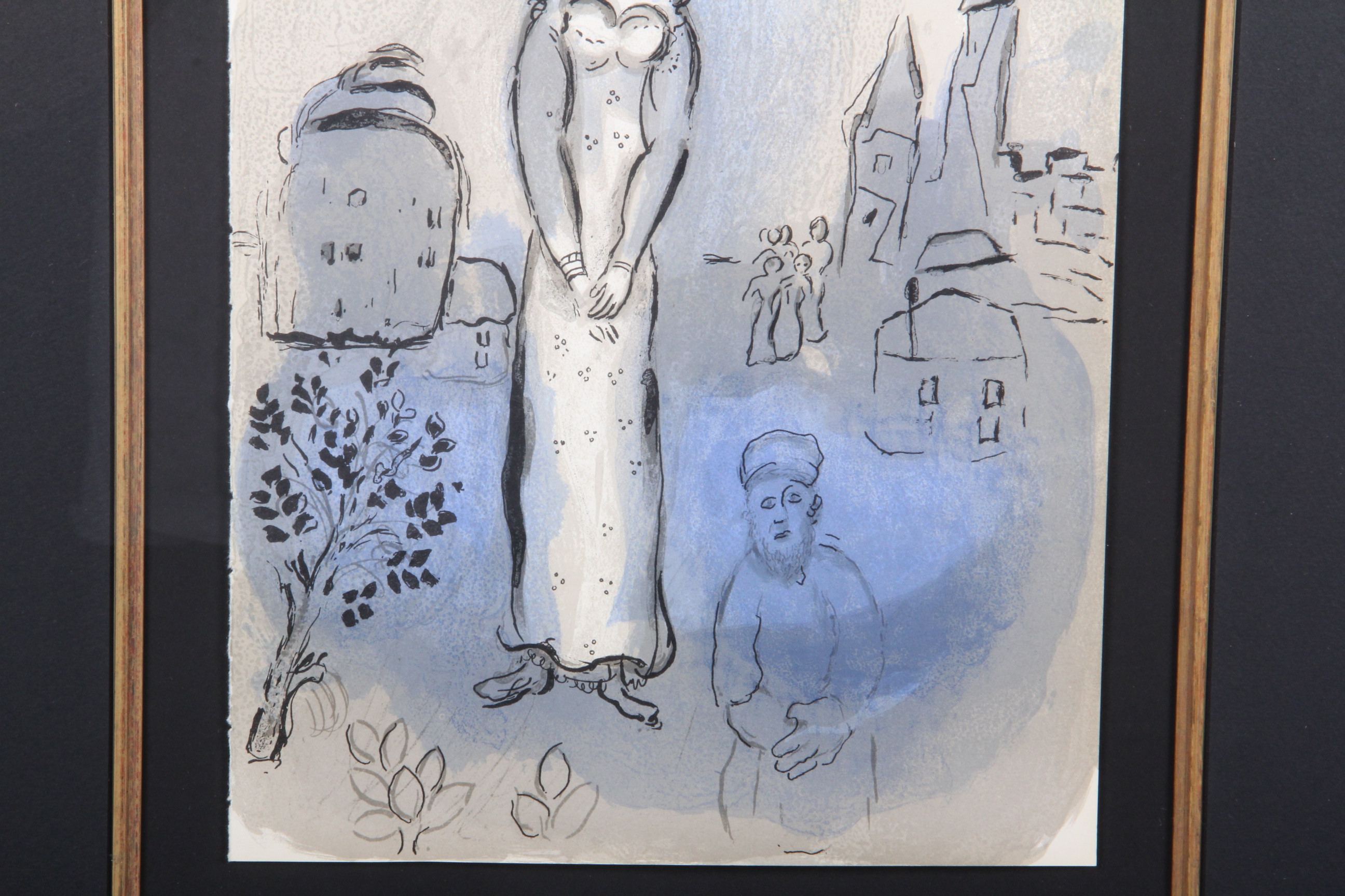 Marc Chagall Lithograph "Esther"