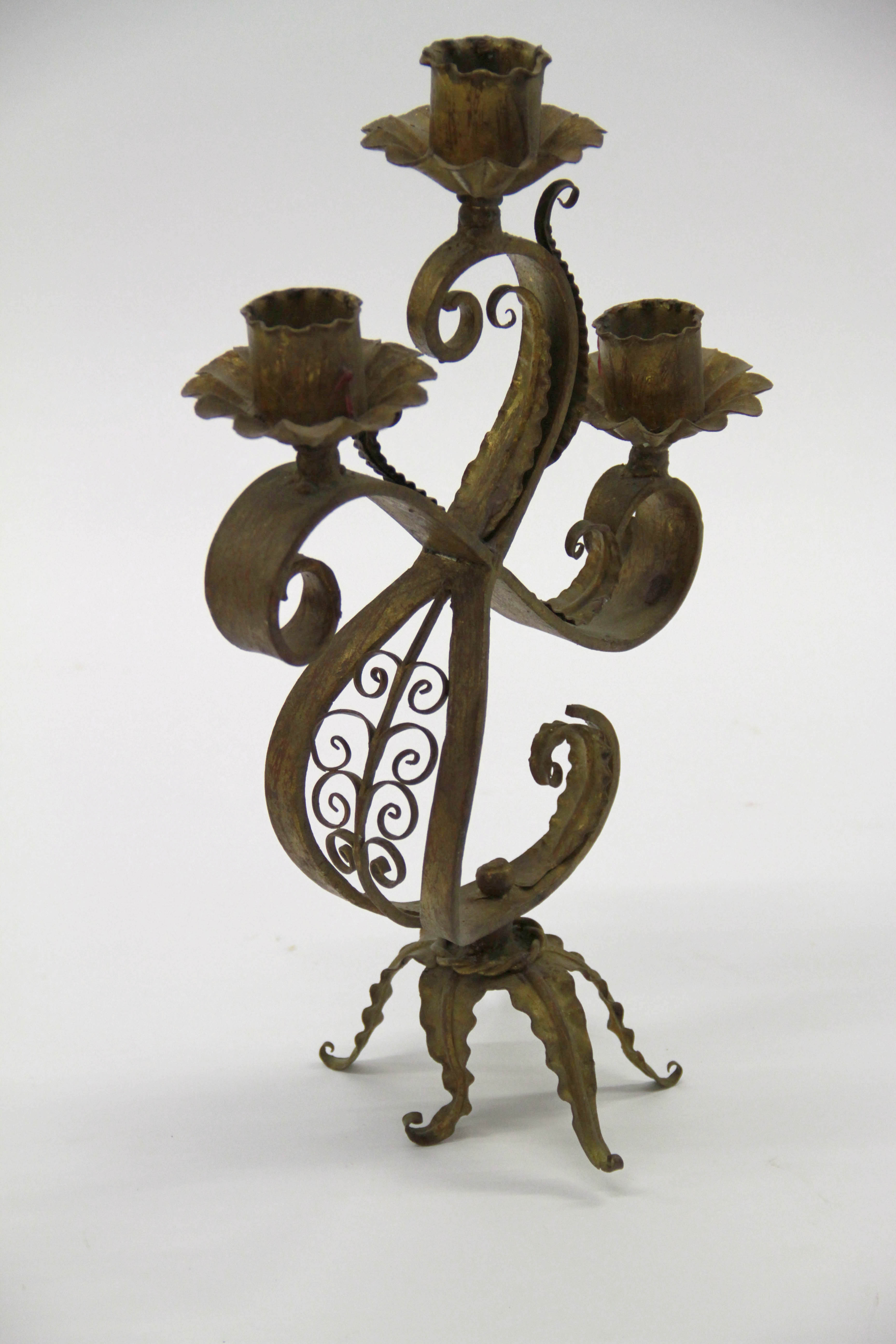 Collection of Victorian Candle Holders