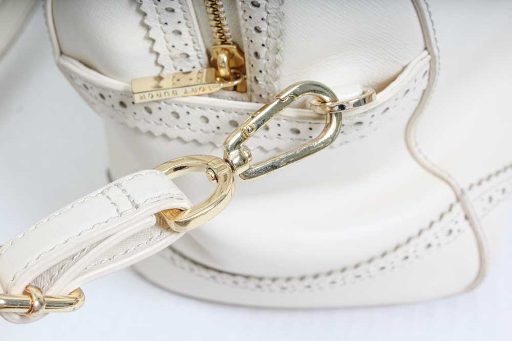 Tory Burch White Leather Handbag