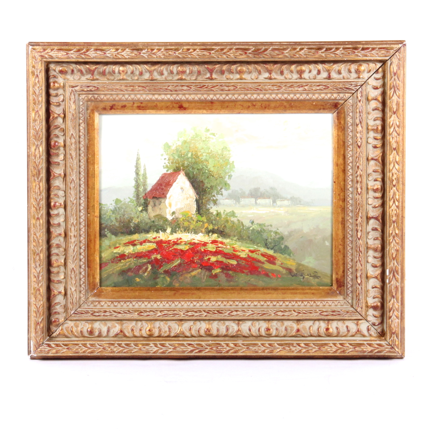 Wen Shi Signed Original Oil Painting