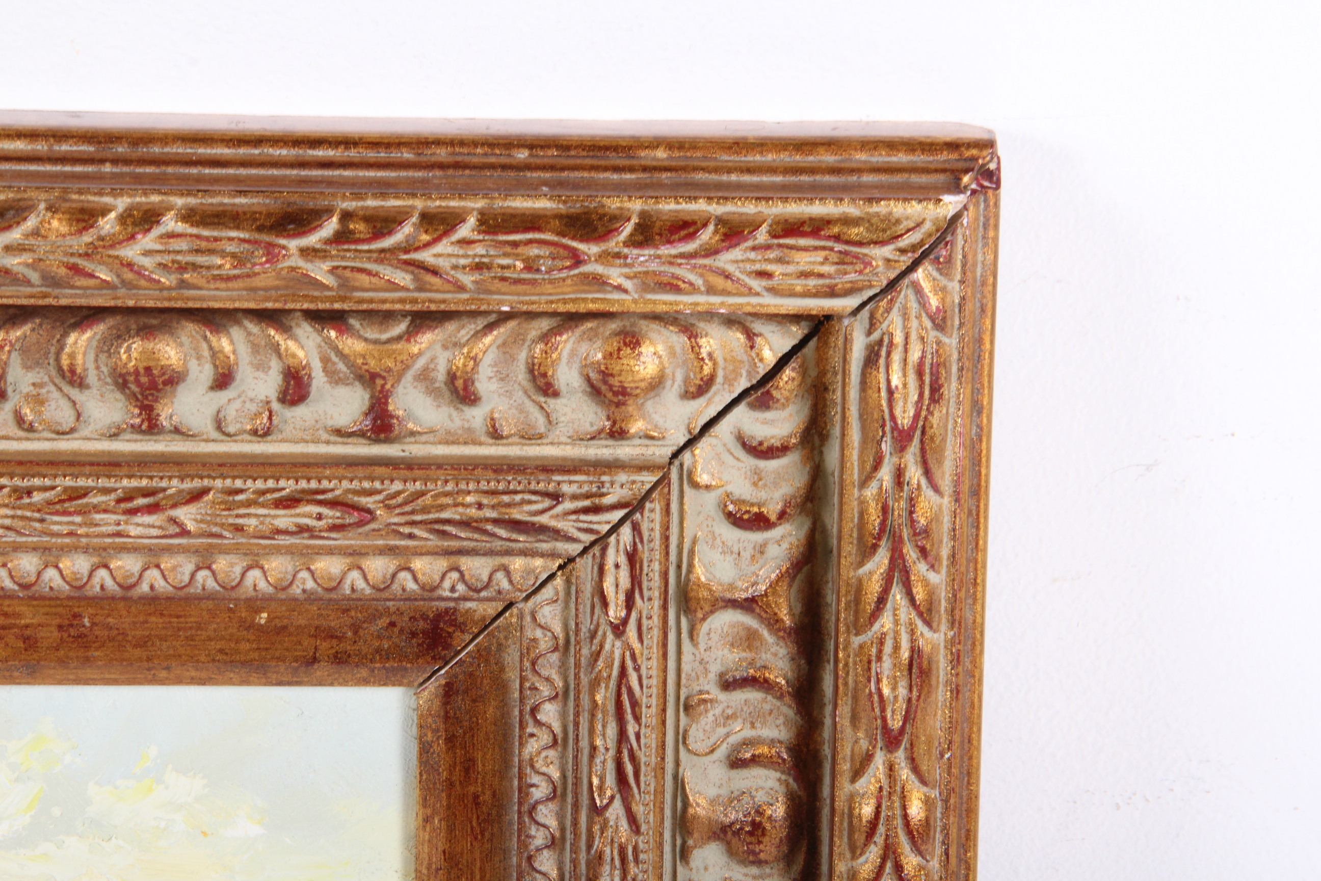 Wen Shi Signed Original Oil Painting